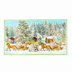 Julbonad: Släd och fackeltåg full fart 