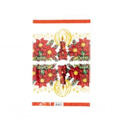 Jullöpare - julduk i plast: Mörkröd julstjärna från 50-talet 