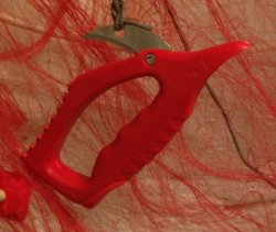 Fiskredskap: Ricu verktyg för fiskhantering.