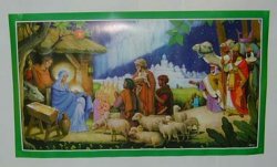 Julbonad: Jesuskrubba av Artelius