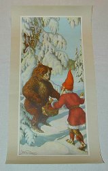 Anders Olsson , tavla,, björn