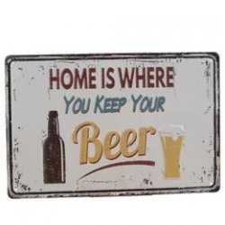skylt, metallskylt , nostalgi, plåtskylt, beer