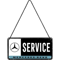 plåtskylt , Service Mercedes Benz, service