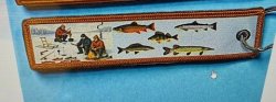 tag, nyckelring , fiske , vinterfiske