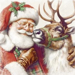 servett, servetter tomte , tomten , Rudolf,