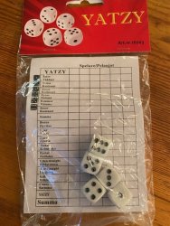 spel, Yatzy ,nostalgi,