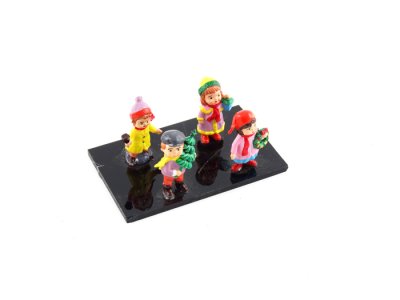 barn, mini barn, plastfigur,