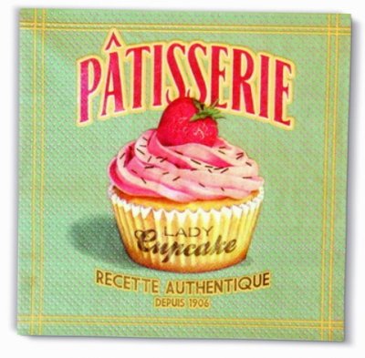 Servett fr natives: Lady Cupcake