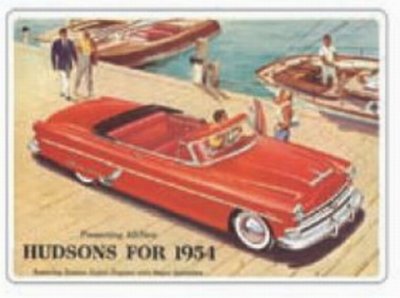 Plåtkort: Hudson for 1954 Forme