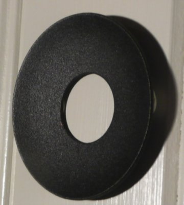 smide, svart , ljusmanschett