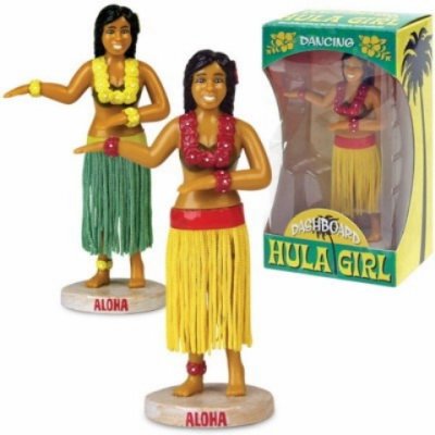 Instrumentpanels prydnad: Hula Girl