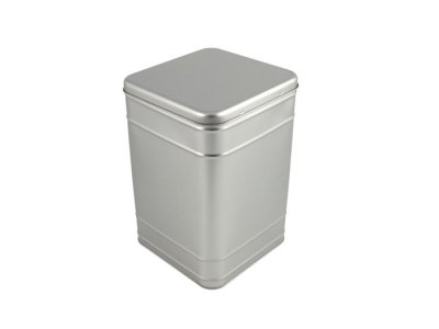 silver, plåtburk , silverburk, 1 kg , burk