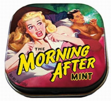 Plåtburk Retro: The morning after mint