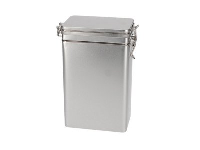 kaffeburk, silverburk, kaffe burk , knäpplock , silver