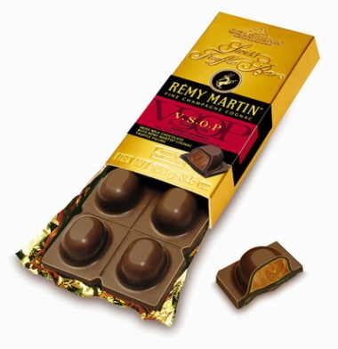 Goldkenn: Re'my Martin tryffel choklad