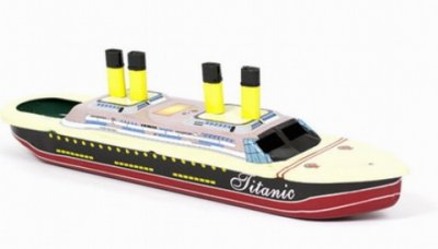 Plåt: Titanic ljusbåt