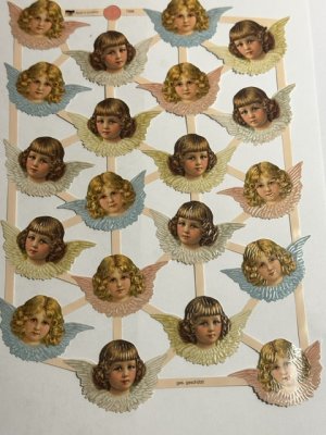 bokmärke, änglar 7398 EF, ängel , nostalgi