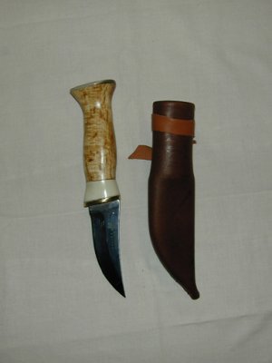 Kniv: Jägaren en mycket fin Karesuando kniv