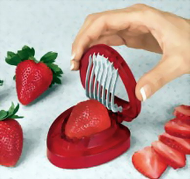 Jordgubbs skivare: Strawberry Slicer