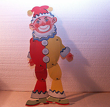 Sprattelgubbe: Clown fr 50-talet