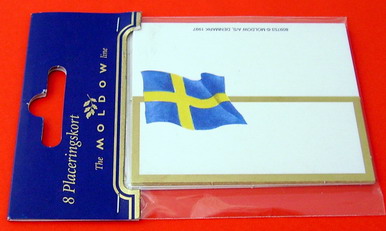 Placeringskort: Svenska flaggan 10 fp