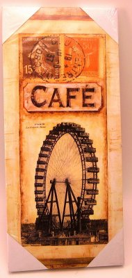 Tavla canvas Cafe Paris