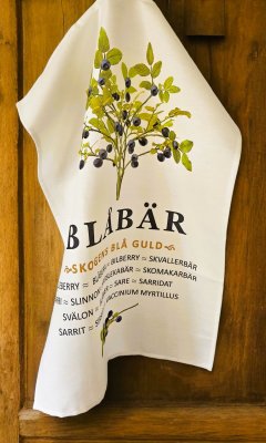 handduk, blåbär, nostalgi