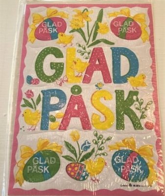 Påsk, Glad Påsk, Sticker
