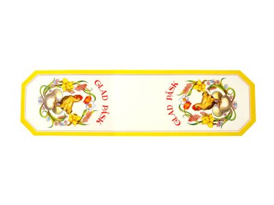 påsklöpare, påskmotiv, löpa, pappersduk, nostalgi, 50-tal
