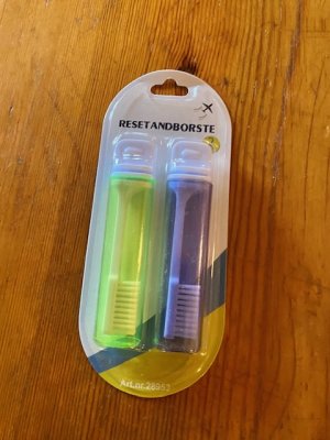 resetandborste, tandborste, mini borste, resa,